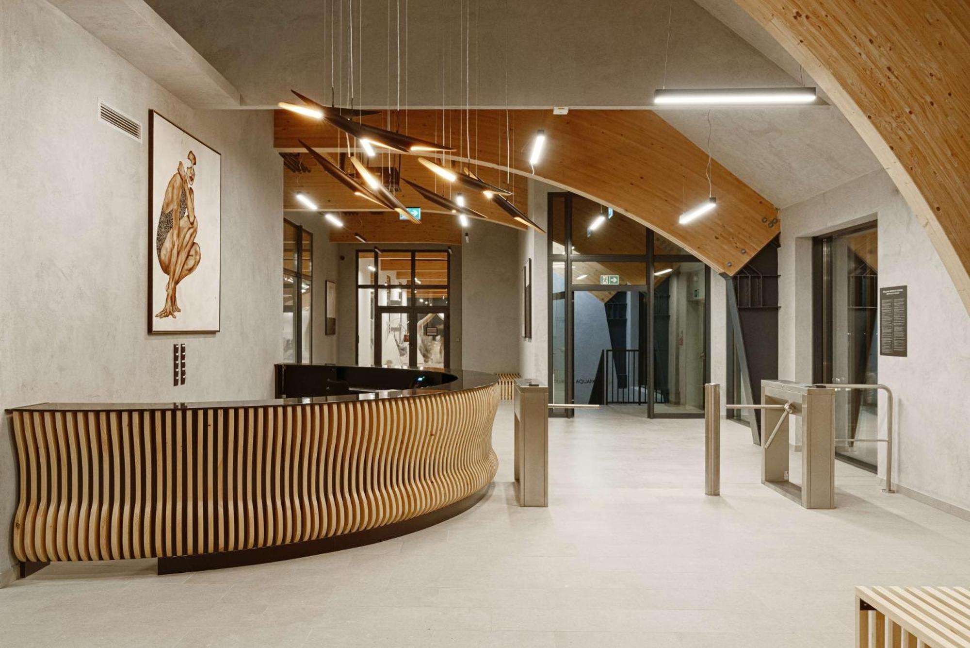 Radisson Blu Resort & Conference Center, Ostroda Mazury Eksteriør billede Interior of the new building