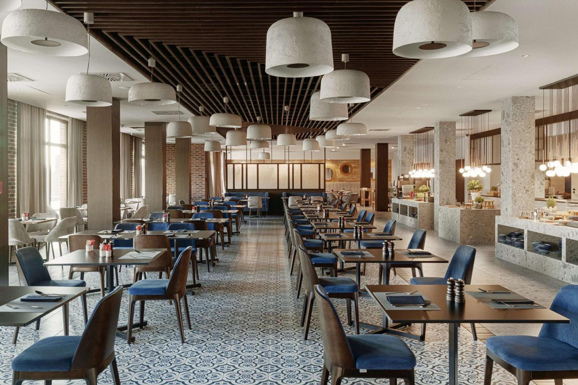 Radisson Blu Resort & Conference Center, Ostroda Mazury Eksteriør billede The restaurant