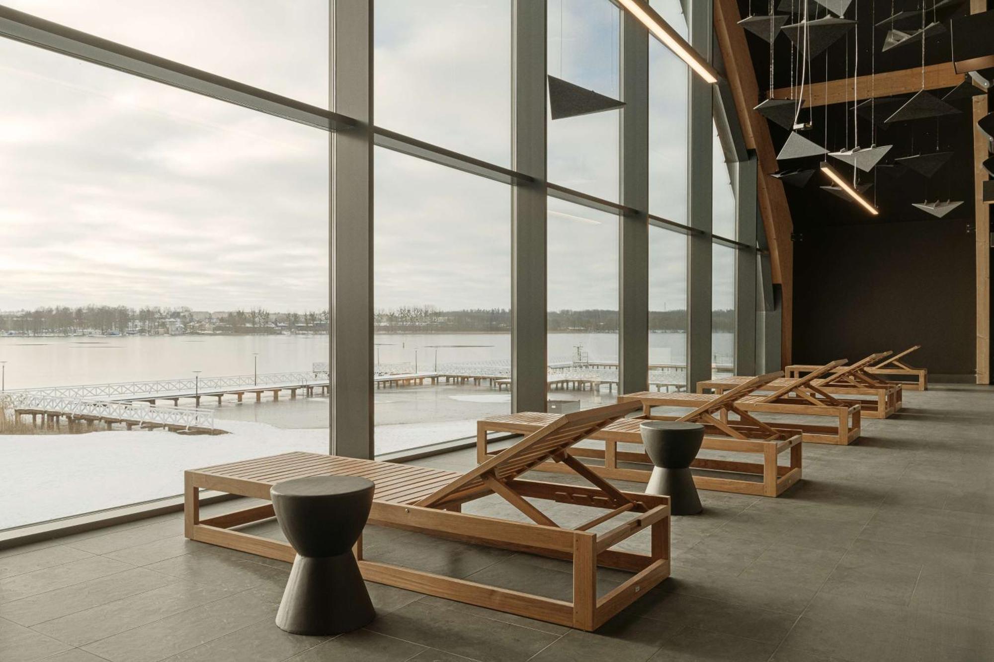 Radisson Blu Resort & Conference Center, Ostroda Mazury Eksteriør billede Interior of the station